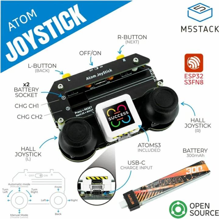 Productafbeelding M5Stack Atom joystick