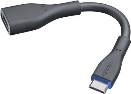 Actual product image Nokia CA-156 HDMI miniHDMI Black Mobile phone cable