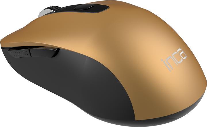 Produktbild Inca Maus IWM-233RG SILENT WIRELESS MAUS (SILENT MOUSE) Gold (Kabellos)
