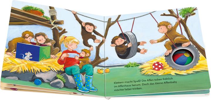 Actual product image Ravensburger My Zoo Peephole Book (German)