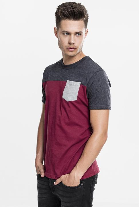 Produktbild Urban Classics 3-Tone Pocket Tee (S)