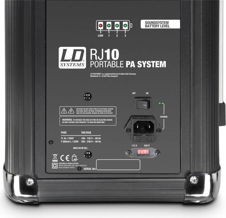Actual product image LD Systems Mobile PA Speaker 25 cm (Active)