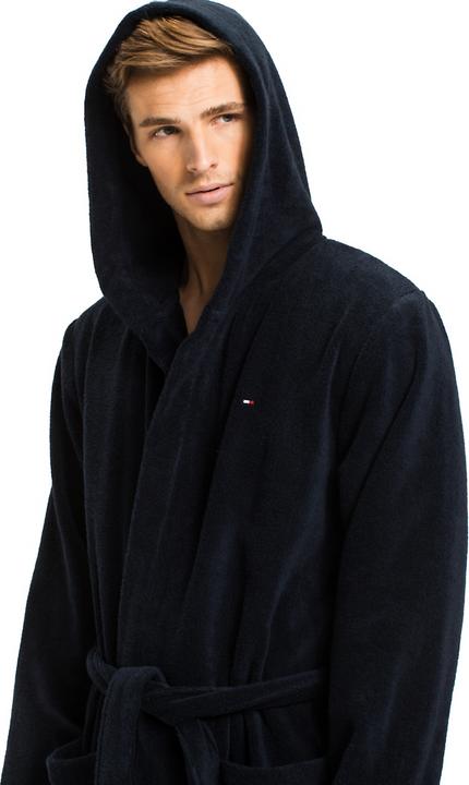 Actual product image Tommy Hilfiger Hooded Bathrobe (XS)