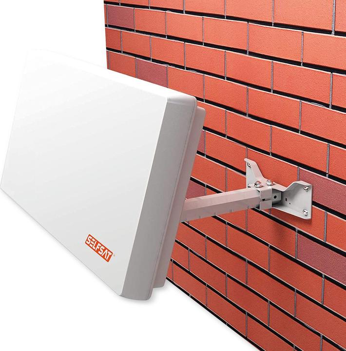 Productafbeelding Selfsat H22D4+ Vlakke antenne met Quad LNB 4 deelnemers (Platte antenne, 34.50 dB, DVB-T / -T2)