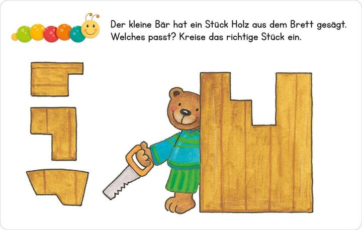 Produktbild Lernraupe – Formen und Grössen (Deutsch)