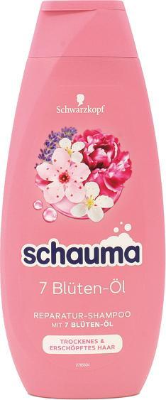 Image du produit Schwarzkopf Shampooing 400ml 7 huile de fleurs (400 ml, Shampoing liquide)