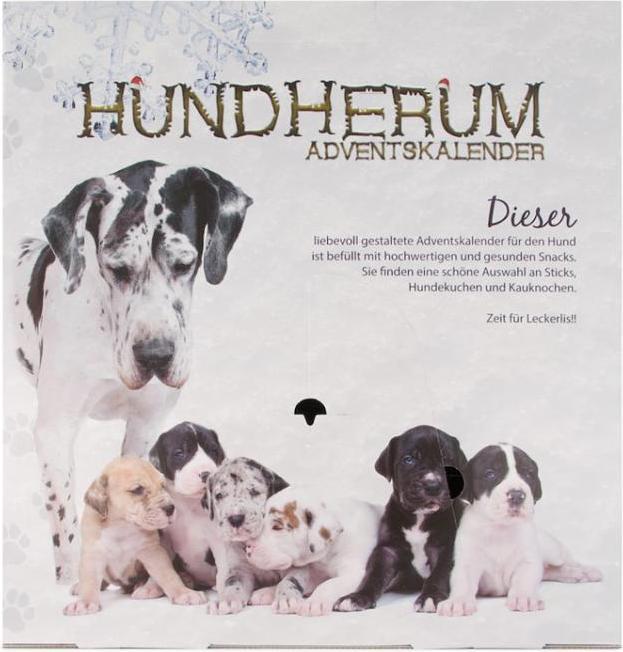 Produktbild Geschenkidee Adventskalender Hundherum (Junior, Senior, Adult, 1 Stk.)