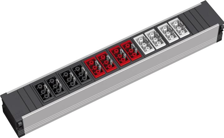 Actual product image Bachmann Consolidation Point 4xSw 4xRed 4xGST18 black 4xGST18 red (3 x, GST18, 0 m)