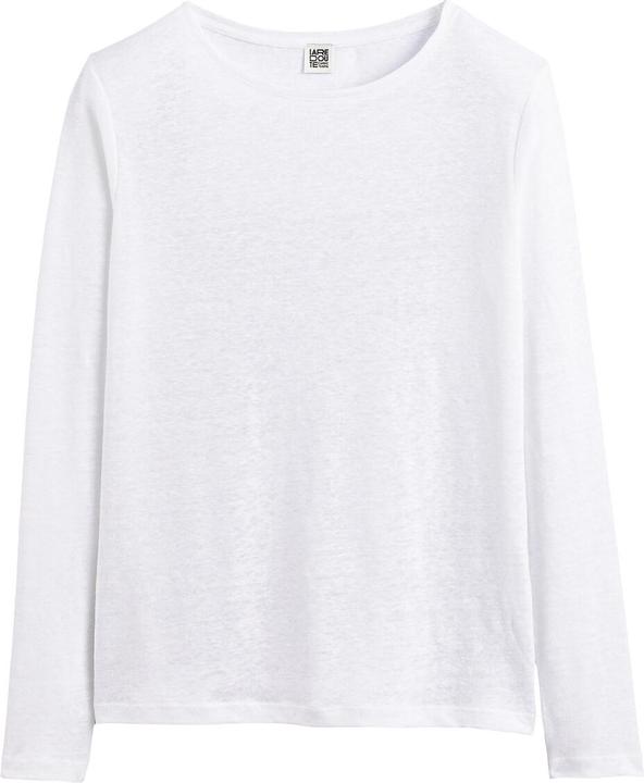 La Redoute Collections Shirt mit rundem Ausschnitt