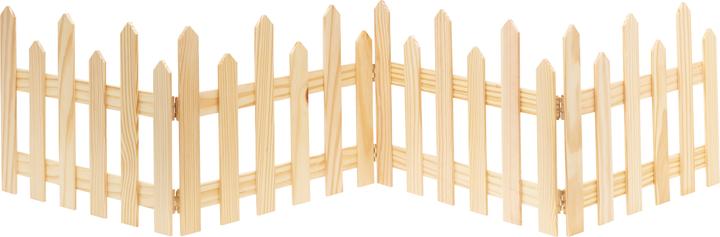 Actual product image VBS Decorative wooden fence, pine wood, approx. 160 x 30 cm (160 x 30 cm)