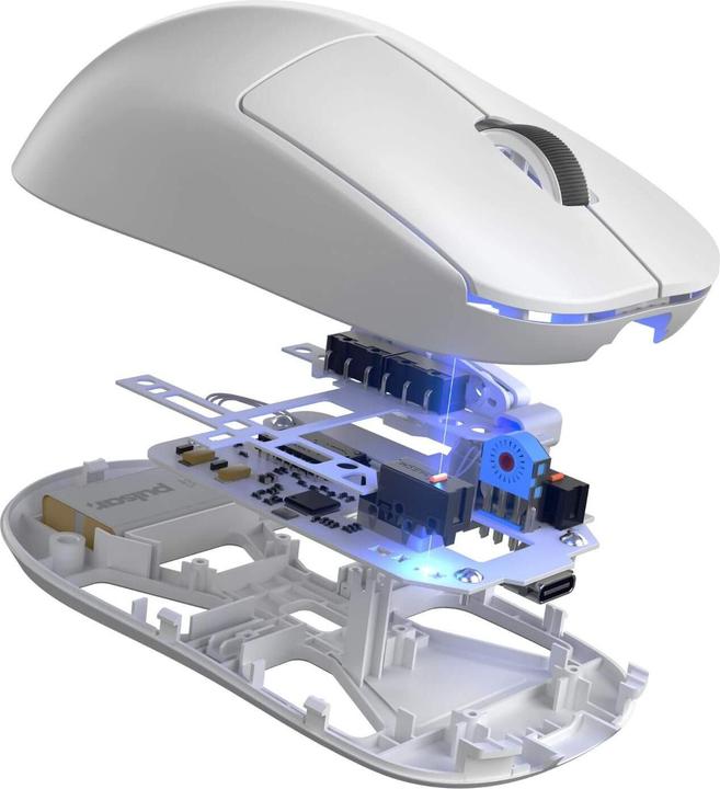 Actual product image Pulsar Gaming Gears X2 V2 Mini White - Muis (Cable, Wireless)