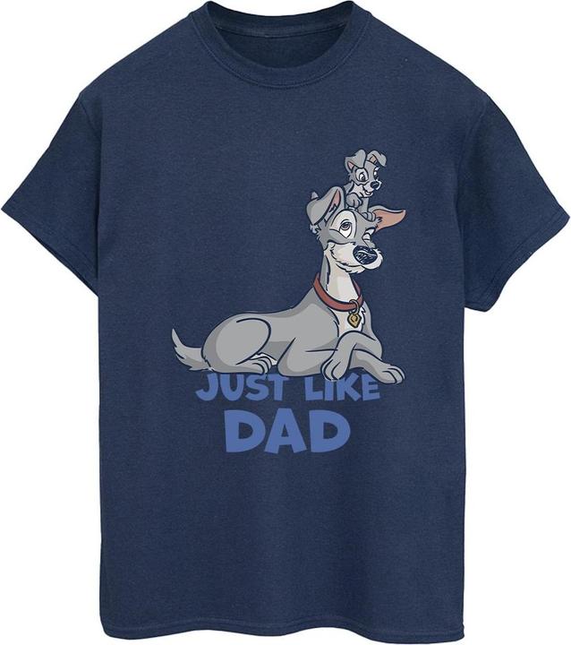 Image du produit Disney - T-shirt LADY AND THE TRAMP JUST LIKE DAD - Femme (S)