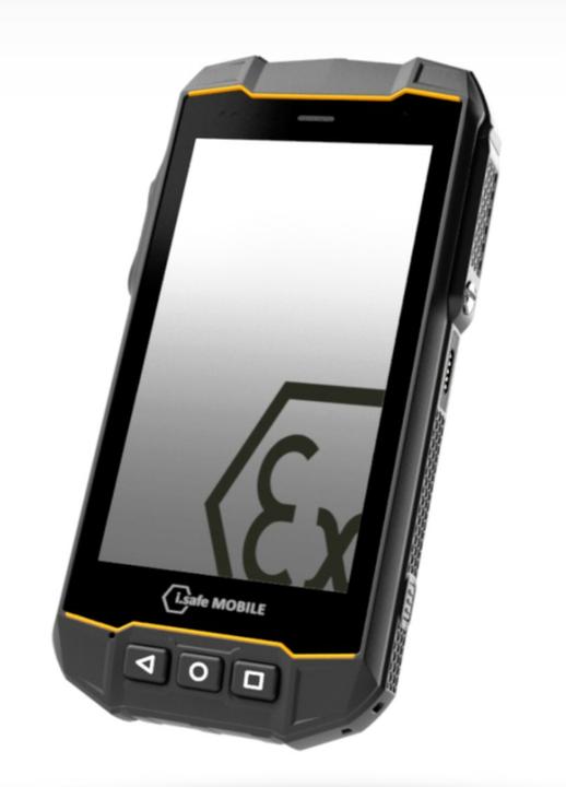 Actual product image I.safe Mobile IS530.2 Ex-protected smartphone Ex Zone 2, 22 11.4 cm (4.5 inch) (64 GB, Black, 4.50", Dual SIM, 13 Mpx, 4G)