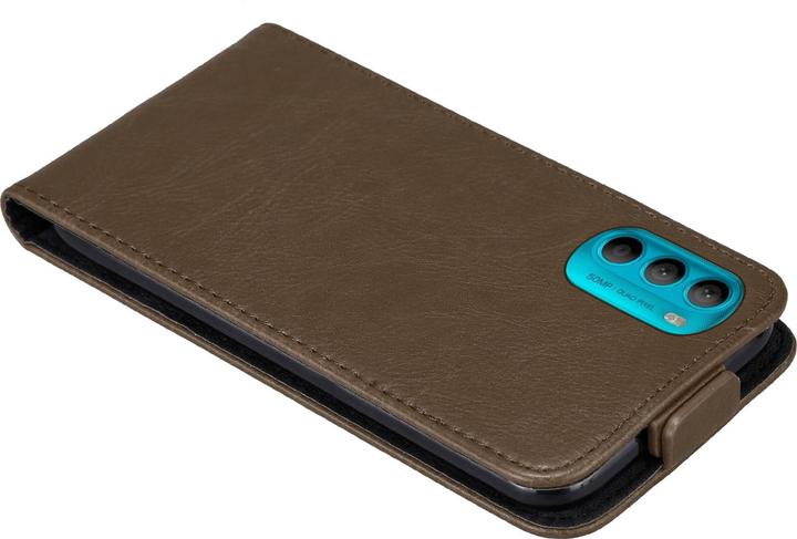 Actual product image Cadorabo Flip like Invis cover (Motorola Moto G71 5G)