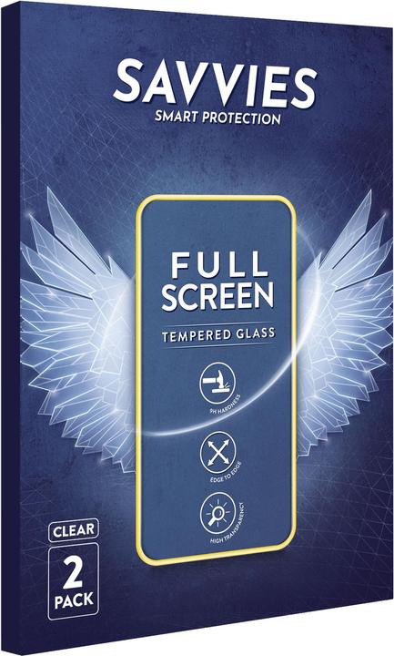 Actual product image Savvies Full-screen armoured glass screen protector (2 Piece, Samsung Galaxy A53 5G)