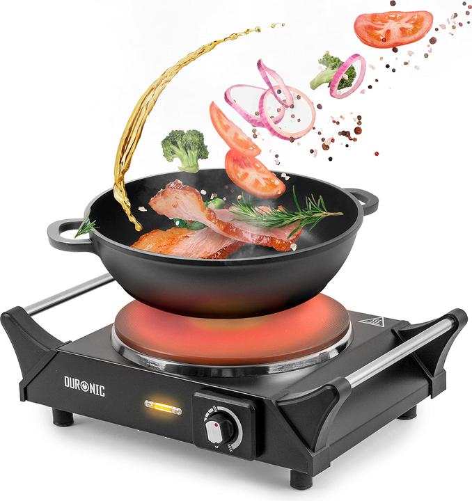 Image du produit Duronic Réchaud de camping électrique HP1 BK