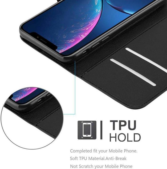Actual product image Cadorabo Book with stand function cover (Apple iPhone XR)