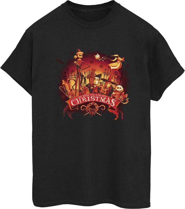 Image du produit Disney - T-shirt THE NIGHTMARE BEFORE CHRISTMAS SCARY CHRISTMAS - Femme (5XL)