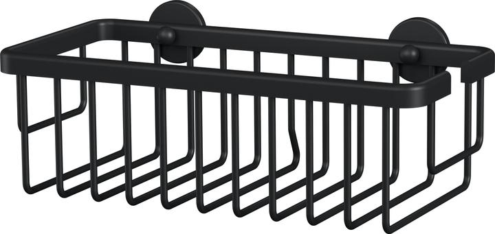 Piatto doccia MOON BLACK con soluzione adesiva senza forare (9 x 13 x 29 cm)
