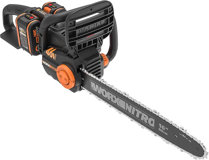 Actual product image Worx WG385E (Battery chain saw)