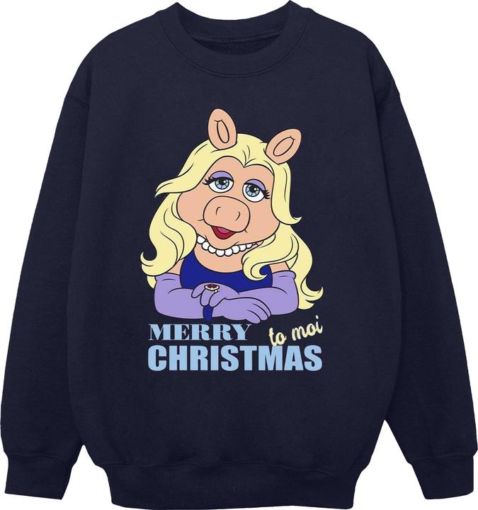 Immagine prodotto Disney Muppets Miss Piggy Queen of Holidays Felpa Uomo (L)