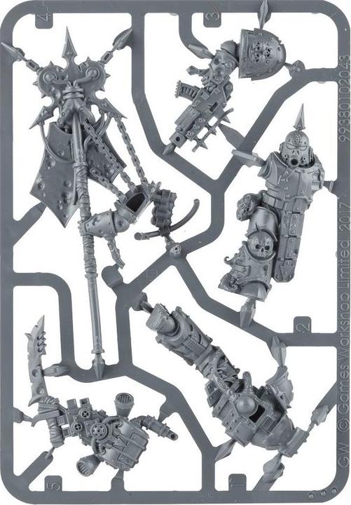 Actual product image Games Workshop Plague Marine Icon Bearer