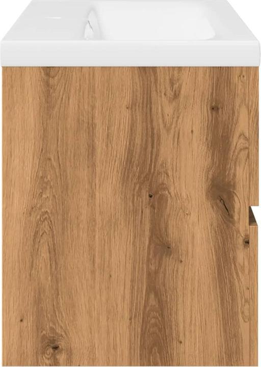 Actual product image VidaXL Vanity unit Wall-mounted vanity unit Bathroom cabinet with built-in basin