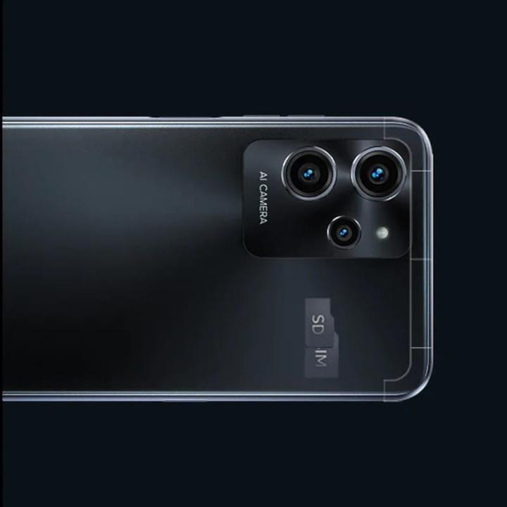 Actual product image Oukitel C32 Dual SIM 8/128GB Juodas (128 GB, Black, 6.52", 20 Mpx, 3G)