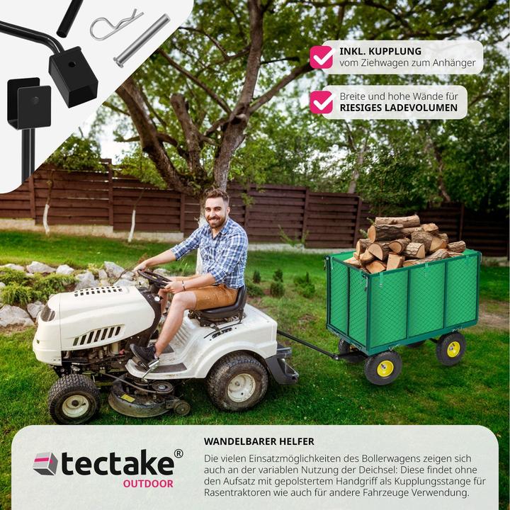 Produktbild tectake Bollerwagen