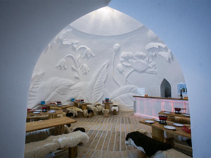 Image du produit Smartbox Visite Deluxe d’un village igloo à Davos Klosters et fondue pour 2 (2 pers.)