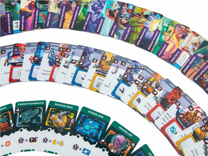 Actual product image Czech games edition Starship-Captains, board game, for 1-4 players, from 12 years (DE edition) (German)