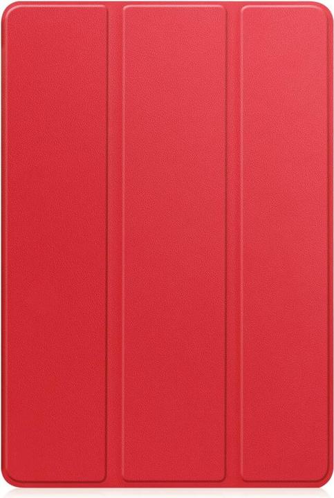 Cover-Discount Galaxy Tab S9+ / S9 FE+ - Étui intelligent en silicone rouge (Galaxy Tab S9+, Galaxy Tab S10+, Galaxy Tab S9 FE)