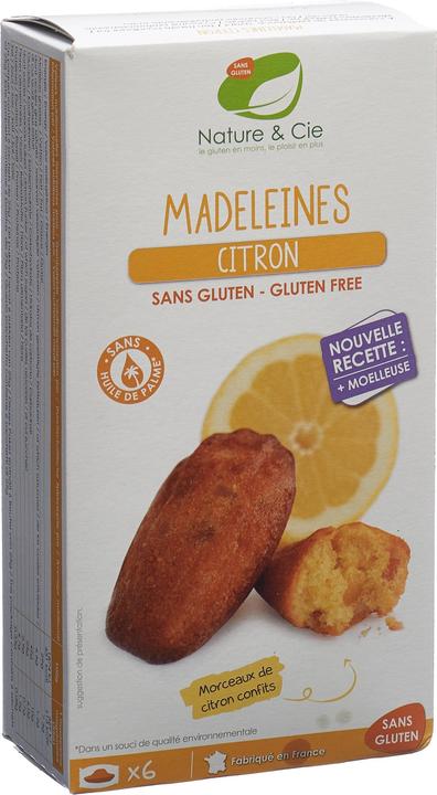Nature et Cie Madeleines Zitrone glutenfrei (6 Stk., 182 g)