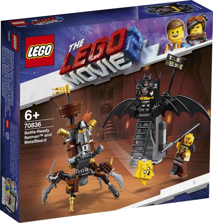 Actual product image LEGO Ready for action Batman and Iron Beard (70836)