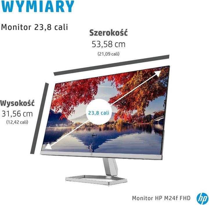 Actual product image HP M24f (1920 x 1080 pixels, 23.80")