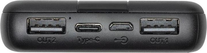 Produktbild Rivacase VA2041 10000 mAh Black Type-C input / output portable battery (10000 mAh, 10 W, 37 Wh)