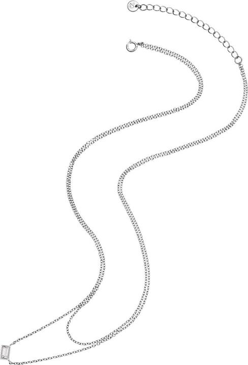 Produktbild Glanzstücke München Damen Sterling Silber Zirkonia silber 42,0/36,0 cm Basiskette + 5,0 cm Verläng - 29910 (Sterling Silber)