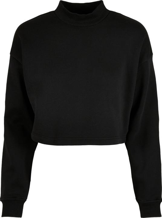 Urban Classics Ladies Cropped Oversized Sweat High Neck Crew - 14225