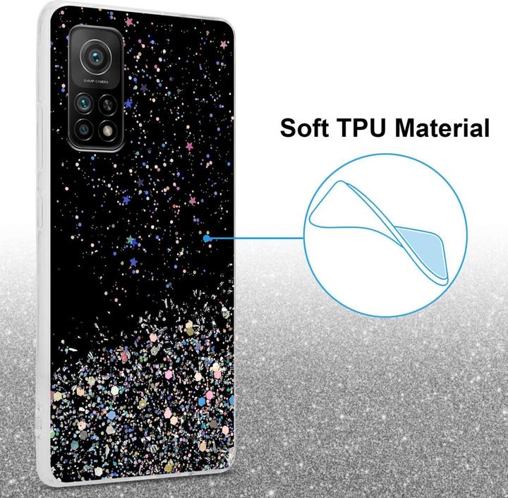 Produktbild Cadorabo TPU Hülle für Xiaomi Mi 10T / Mi 10T PRO mit Glitzer (Xiaomi Mi 10T Pro, Xiaomi Mi 10T)