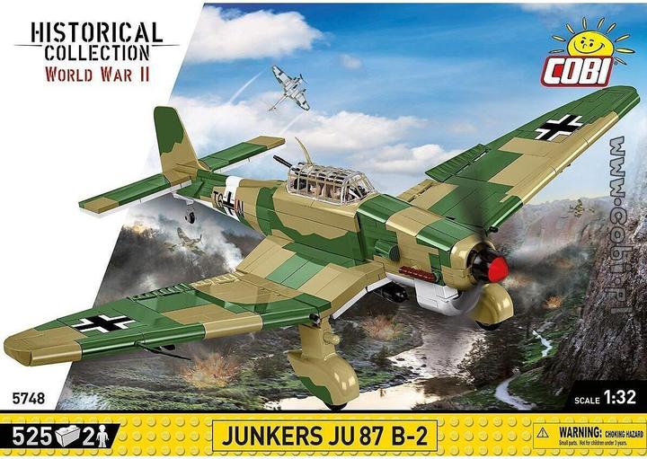 Produktbild Cobi Historische Sammlung WWII Sturzkampfbomber Junkers Ju 87 B-2