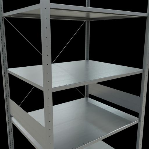 Actual product image Schulte Lagertechnik MULTIplus150 basic racking system with cross braces