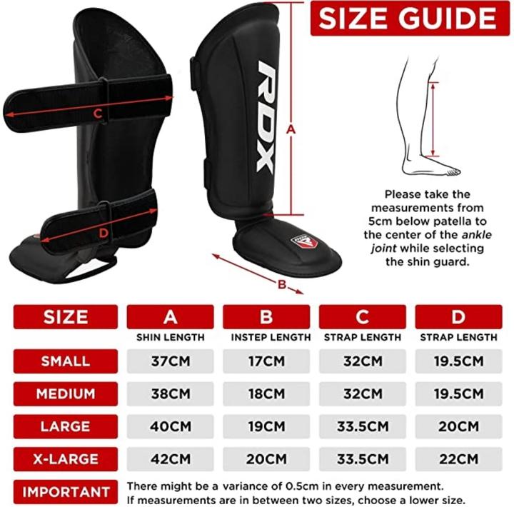 Actual product image Rdx Hosiery Shin Instep Foam (L)