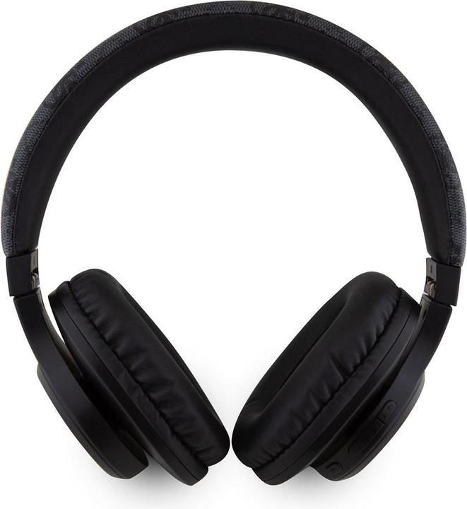 Actual product image Guess PU Leather 4G Tone on Tone Script Logo Earphones - black (32 h, Wireless)