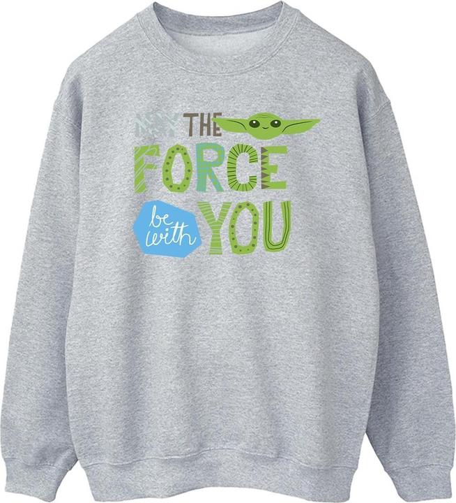 Star Wars The Mandalorian May The Force Be With You Sweatshirt (XXL)