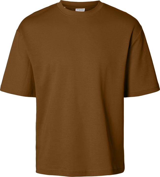 Selected Homme Slhlooseoscar Ss O-Neck Tee Noos