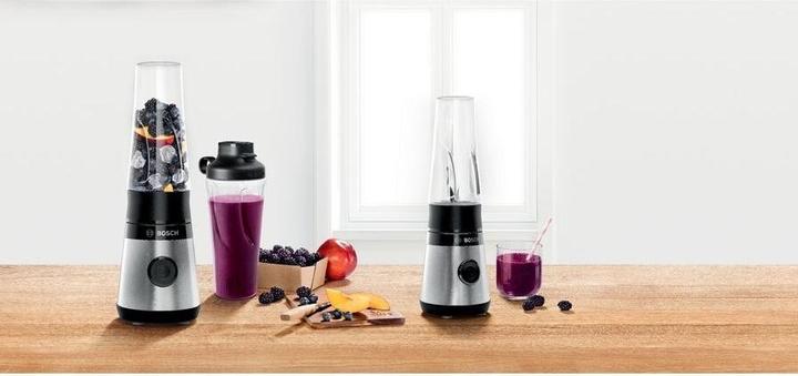 Produktbild Bosch Hausgeräte MMB2111M VitaPower Blender, 450 W, Stainless Steel (450 W)