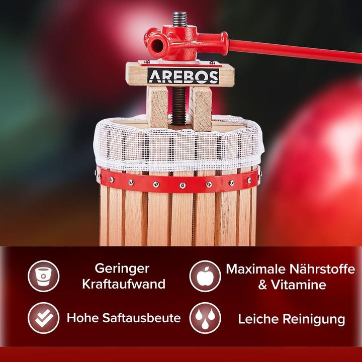 Image du produit Arebos Presse à fruits