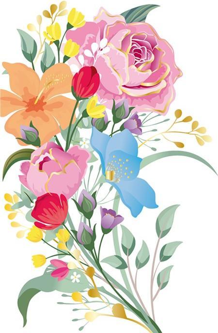 Produktbild Card Group Mini Karte schöne Blumen
