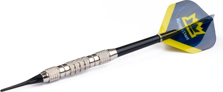 Immagine prodotto Kings Dart 100 freccette morbide da 18 g, inclusa la lattina (18 g)