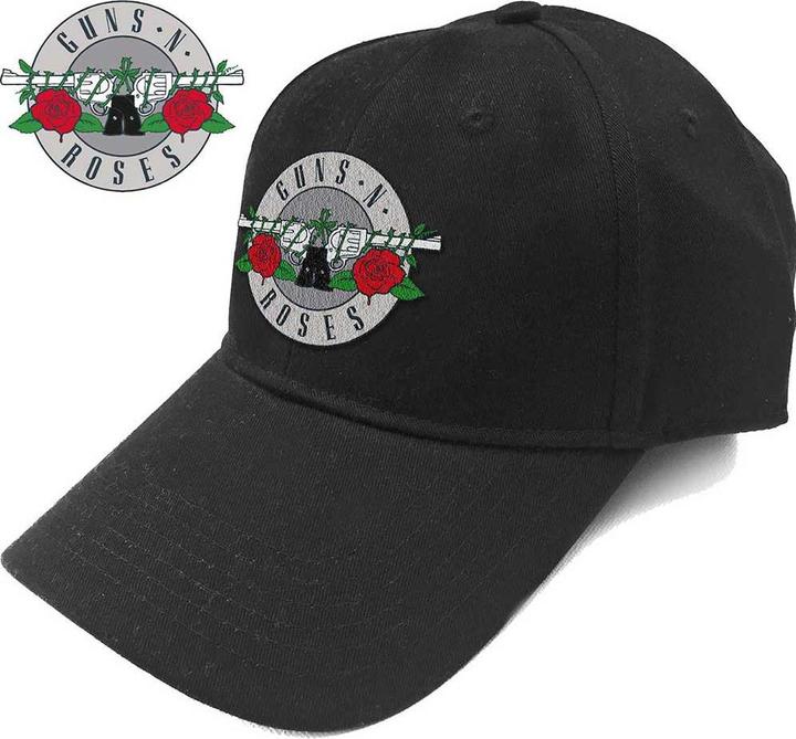 Produktbild Guns N Roses GunsNRoses Silver Circle Logo BL B